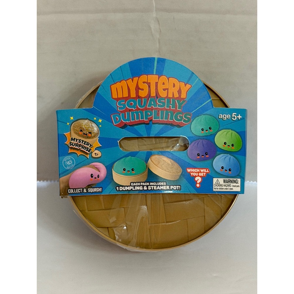 Royal Deluxe Mystery Squashy Dumplings Fidget Toy with Steamer Pot DP81035 NEW
